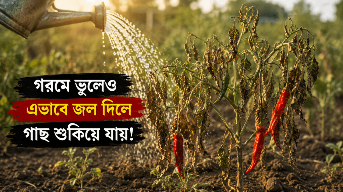 গরমে লঙ্কা গাছ শুকিয়ে যাচ্ছে? দেরি করলে পুরো গাছই নষ্ট হতে পারে 8 গরমে লঙ্কা গাছ শুকিয়ে যাচ্ছে
