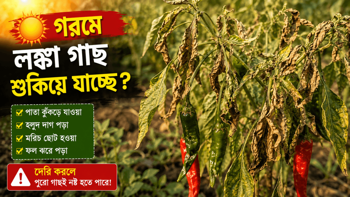গরমে লঙ্কা গাছ শুকিয়ে যাচ্ছে? দেরি করলে পুরো গাছই নষ্ট হতে পারে 7 গরমে লঙ্কা গাছ শুকিয়ে যাচ্ছে