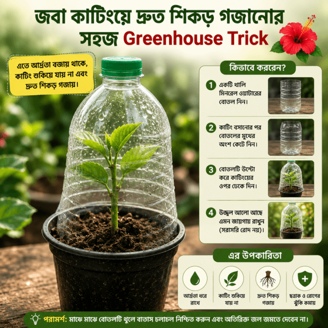 জবা গাছের ডাল থেকে চারা তৈরি করার সহজ পদ্ধতি | How to Grow Hibiscus from Cuttings 8 Hibiscus Grow জবা গাছের ডাল থেকে চারা তৈরি করার সহজ পদ্ধতি | How to Grow Hibiscus from Cuttings