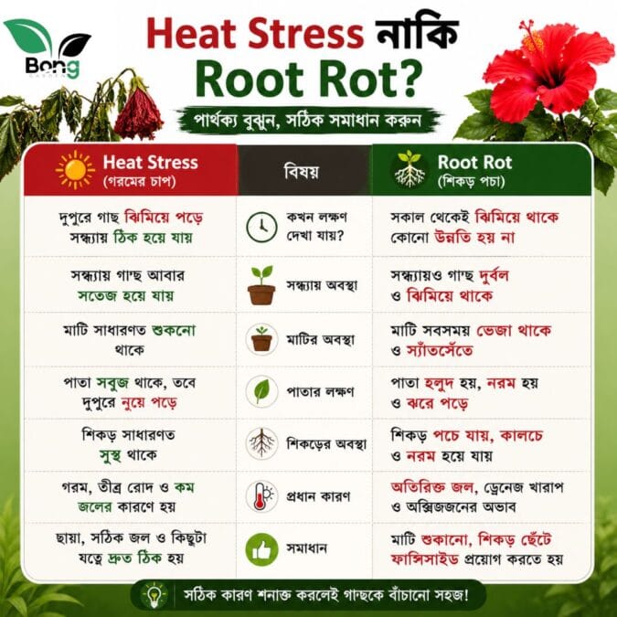 গরমে জবা গাছ শুকিয়ে যাচ্ছে? গাছ সতেজ করার ম্যাজিক ট্রিক জানুন| Why is My Hibiscus Plant Dying? 10 Why is My Hibiscus Plant Dying